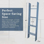 BARNWOODUSA Throw Blanket Ladder – Fully Assembled Reclaimed Wood – Rustic Decorative Ladder for Towels, Quilts, & More – Per