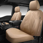 CAR PASS Waterproof Car seat Covers Full Sets Neoprene Wetsuit, All-Weather Non-Slip Durable, Universal Fit for SUV Sedans Tr
