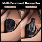 Leakproof Car Trash Can,Mini Car Trash Bin for SUV and Truck,Small Cars Garbage Can,Waterproof Automotive TrashCan for Vehicle,Home,Office,Multipurpose,Easy to Clean (Black Hook)