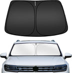 ARISMOTOR Windshield Sun Shade for Volkswagen Tiguan 2018-2025, Custom Fit Foldable Front Window Sunshade Sun Visor Protector, Block UV Rays Keep Your Car Cooler