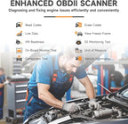 FOXWELL NT201 OBD2 Scanner Code Reader for Cars and Trucks - Reset Check Engine Light, Read and Clear Fault Codes, Live Data