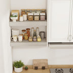 24 Inch Floating Shelves, 12" Deep Floating Shelf Wall Mounted, 24" Wall Shelves, Rustic Deep Bookshelf, Extra Deeper & Thick