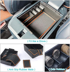 CDEFG for 2022-2026 Maverick Truck Center Console Organizer Tray 2022-2026 Maverick Armrest Trays Storage Box Coin Holder 202