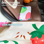 Waterproof Sweating Car Seat Cover for Post Gym Workout, Running, Swimming, Beach and Hiking, Universal Fit Non-Slip Bucket S