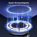 UGREEN Phone Mount for Magsafe Air Vent Car Mount Magnetic Never Block Phone Holder Strengthen Magnetic Power Compatible with iPhone 17 16 15 Pro Max 14 13 12 Pro Mini MagSafe Case