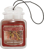 Yankee Candle Car Jar Ultimate, Autumn Wreath, 0.96 OZ (Pack of 12)