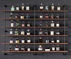 Floating Shelves for Wall Living Room Shelves Bookshelf Industrial Pipe Shelving Shelf Real Wood Planks 60 inch Rustic Wall S