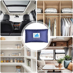 Car Dehumidifier Bags - Anti Fog Moisture Absorber Packs for Vehicles, Reusable Desiccant Bags for Auto Truck Van SUV RV