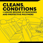 Meguiar's Leather Care Kit,This Car Care Kit Includes a Premium Car Leather Cleaner and Conditioner, Drill Backing Plate, Cle