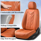 Coverado Seat Covers, Car Seat Covers Front Seats, Leather Seat Covers for Cars, Automotive Seat Covers Car Seat Protector Ca