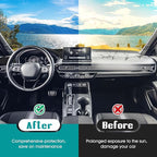 FIILINES Dash Cover for 2022-2025 Honda Civic, Dashboard Mat Accessories Dash Cover Sunshade Nonslip Mesh Protector No Glare 