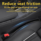 2PCS Universal Car Seat Gap Filler, Durable & Easy Install, No-Drop Seat Side Gap Seam Filler Organizer to Fill the Gap Space Between the Console and Seats, with Phone Holder for Car, SUV, Truck