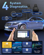 MUCAR CS90 OBD2 Scanner Diagnostic Tool with 28+ Reset Services, Oil/EPB/SAS/BMS/Injector, ABS Bleeding, Throttle Relearn, ABS