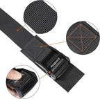 Ayaport Lashing Straps with Buckles Adjustable Cam Buckle Tie Down Cinch Strap for Packing Black 4 Pack