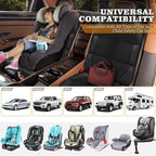 Bacgnyer Car Seat Protector, 1 Pack of Seat Protectors, Thickest Padded 600D Fabric Padding, Waterproof, Durable, Anti Slip B