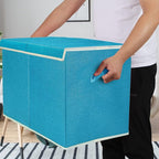 popoly Large Toy Box Chest Storage with Flip-Top Lid, Collapsible Toy Bin Storage Organizer for Boys, Kids, Girls, Toys, Play