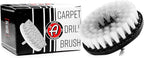 Adam's Polishes Carpet Drill Brush - A Cleaning Tool Attachment For Scrubbing/Cleaning Carpet, Upholstery, Leather Seats & Ch