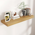 Floating Shelves for Wall, 36 Inch Wide x 12 Inch Deep Floating Shelves, Long Wood Floating Wall Shelf Shelves for Living Roo