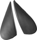 1 Pair Front Left and Right Mirror Corner Triangle Fender Cover Rearview Triangle Trim Panel for Nissan Versa 1.6L at Sedan S 96318-3BA0A 96319-3BA0A Replacement Car Parts