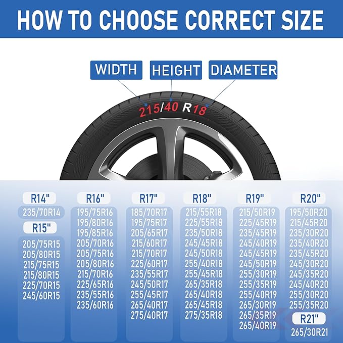 Automotive Snow Socks for Tire Red XL Textile Snow Chains Fabric Car Chains, 2 Pairs of Gloves, Winter Accessories SUV Trucks