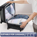 8 Set Packing Cubes for Travel, Gifts for Women Mom,Anti-Tearing Suitcase Organizer for Luggage with Shoe & Hanging Toiletry 
