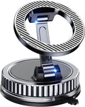 Car Phone Holder for Magsafe [2026 89+LBS Suction & 3700gf Magnetic] 360° Adjustable Cell Phone Mount, Phone Holders for Your Car Accessories Kit for iPhone 17-12 Series