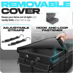 FORTEM Trunk Organizer For SUV Car Trunk Organizer, Foldable Storage, Car Accessories for Women Men, Collapsible Bag, Perfect C