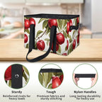 Reusable Grocery Bags Heavy Duty Shopping Bags Foldable Large Tote Bags with Long Handles & Hard Bottom