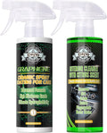 Kingvo Ceramic Coating Spray and Leather Seat Cleaner, Ceramic Car Wax for Couch Cleaning Spray Car Detailing Kit Washing Sup