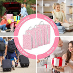 4 Set Compression Packing Cubes For Travel Bags Organizer For Luggage Suitcase Organizer, Compression Bags For Travel Accesso
