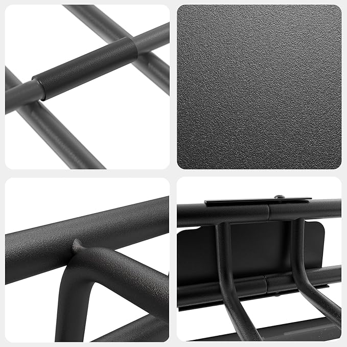 WILDROAD Car Roof Cargo Carrier Combo of Upgraded 84"x 39"x 4" Roof Rack Cargo Basket with 21 Cubic ft Cargo Carrier Bag, Super Duty Bungee Cargo Net and Ratchet Straps Fits for SUV Truck Cars