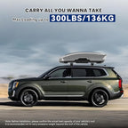 FLYCLE 300Lbs Roof Rack Cross Bars Compatible with KIA Telluride 2019-2025 S SX SX-P EX, Lockable Cross Bars Roof Rack Cargo Bars for Luggage Kayak Bikes Canoe Ski Snowboard