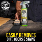 Chemical Guys Foaming Citrus Fabric Clean Carpet & Upholstery Cleaner - Car Carpet Cleaner Spray for Seats and Floor Mats, Re