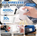 Vacuum Seal Bags for Clothing Travel with Rechargeable Electric Pump, Space Saver Vacuum Storage Bags Travel, Reusable Compre