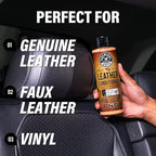 Chemical Guys Leather Conditioner, Vintage Series - Conditions, Nourishes, and Protects Natural, Synthetic, and Faux Leather 
