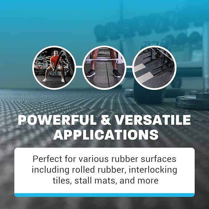 Zogics Rubber Flooring Cleaner and Degreaser – Cleaner Concentrate and Heavy Duty Degreaser for Rubber Floors and Mats, Biode