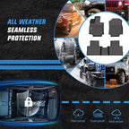 Nilight TPE Floor Mats for Toyota RAV4 2019 2020 2021 2022 2023 2024 2025 2026 All Weather Custom Fit Heavy Duty Floor Liners