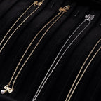 Frebeauty 15 Hooks Necklace Tray Velvet Neckalce Organizer with Clear Lid Lockable Necklace Holder Box Jewelry Organizer for 