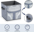 Star Wars The Mandalorian Grogu aka The Child Collapsible Storage Cubes, Set of 2, 10"x10"