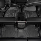 Floor Mats for Honda CRV 2012-2016, All Weather Floor Mats Trunk Cargo Liner with Backrest Protectors Accessories, Full Coverage Set (Not fit Touring/EX-L)