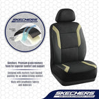 Skechers Memory Foam Car Seat Covers, Air Cool Mesh Thick Seat Covers, Car Seat Full Sets Airbag Compatible, Automotive Comfo