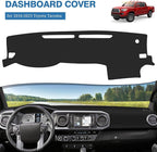 FIILINES Dash Cover for Toyota Tacoma 2016-2023 Accessories Dashboard Mat Dash Cover for Tacoma Accessories Sunshade Nonslip 