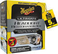 Meguiar's Ultimate Headlight Restoration Kit - The Perfect Headlight Repair Kit to Remove Yellowing and Cloudiness from Headl