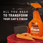Nu Finish Quick Clay Car Kit with Clay Block, 5-in-1 Detailer and Cloth (3 Items)