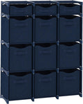 Cube Storage Organizer with Storage Bins Included - The Perfect Closet Organizers and Storage Solution. Includes 12 Storage C