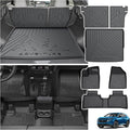Powerty Floor Mat for Nissan Murano 2025 2026, All Weather TPE Custom Trunk Cargo Mat Liner with Backrest Mat Replacement for Nissan Murano Accessories (Trunk Mat+Backrest Mat+Floor Mat)