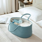 luxury little Diaper Caddy Organizer, Large Cotton Rope Nursery Baby Basket, Changing Table Organizer for Baby Diaper Storage