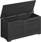 VASAGLE Storage Chest, Storage Bench with 2 Safety Hinges, Farmhouse Style, 15.7 x 39.4 x 18.1 Inches, for Entryway, Bedroom,
