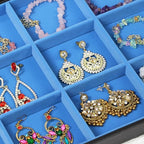 Stratalife Jewelry Organizer Bracelet Earring Holder Organizer Jewelry Drawer Storage Anti Tarnish Bangle Ring Holder Box for