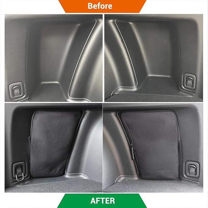 Trunk Upgrade, Trunk Organizer Pocket Bag, Trunk Cubby Storage bag, Cargo side pocket For Subaru Forester SK 2024 2023 2022
